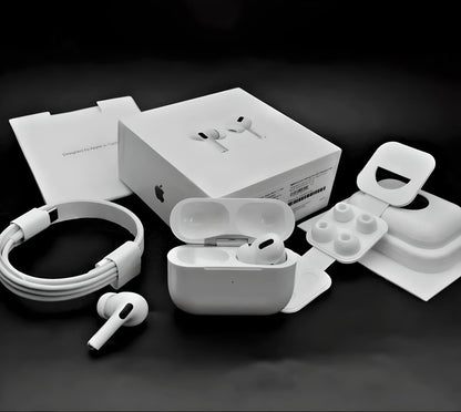 Airpods Pro (2nd Gen) with MagSafe Charging Case, Active Noise Cancellation, Touch control